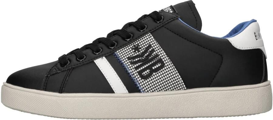 Bikkembergs Microfiber Leather Sneakers