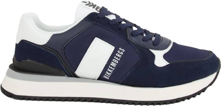 Bikkembergs Blauwe Puyol Sneakers voor Heren Multicolor Heren