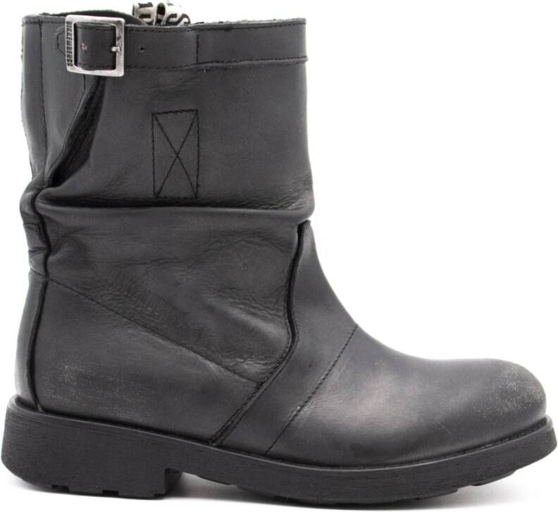 Amina Muaddi High Boots Black Dames