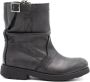 Amina Muaddi Boots "Marine" Boots – Black in zwart - Thumbnail 1