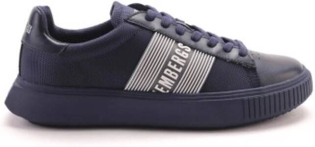 Bikkembergs Heren B4bkm0027 Sneakers Blue Heren