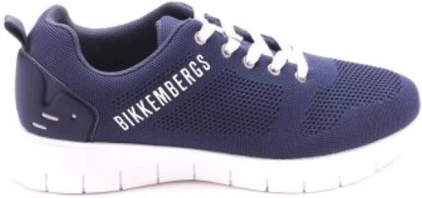 Bikkembergs Heren Textiel Sneakers Blue Heren