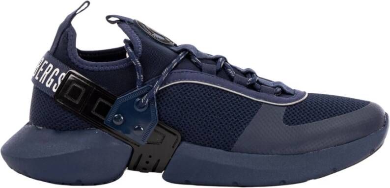 Bikkembergs Slip On Sneakers voor Mannen Blue Dames