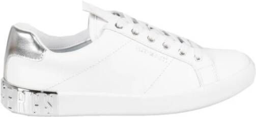 Bikkembergs Vetersneakers met logo zool White Dames