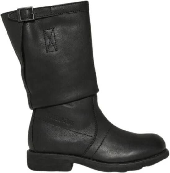 Bikkembergs Zwarte Platte Schoenen