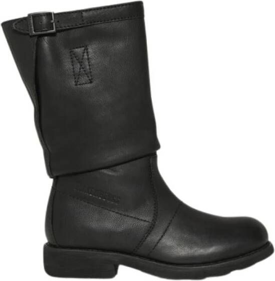 Bikkembergs Zwarte platte schoenen Black Dames