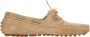 Billi Bi Beige Suède Bootschoenen met Strik - Thumbnail 1