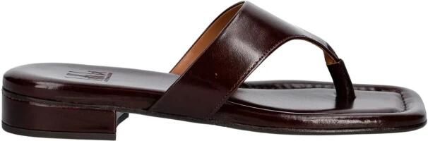 Billi Bi A9623 Square-toe Flat Sandal