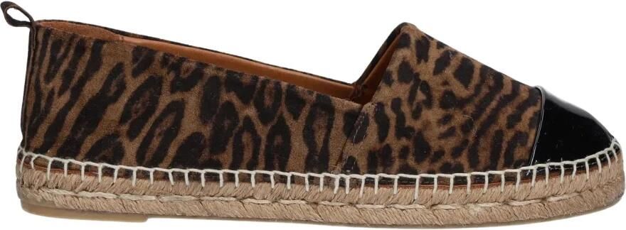 Billi Bi Espadrilles met luipaardprint