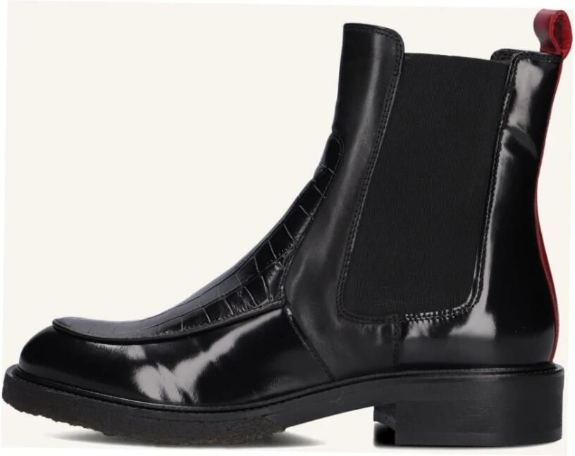 BILLI BI Chelsea Boots Dames A7100 Maat: 39 Materiaal: Leer Kleur: Zwart - Foto 3