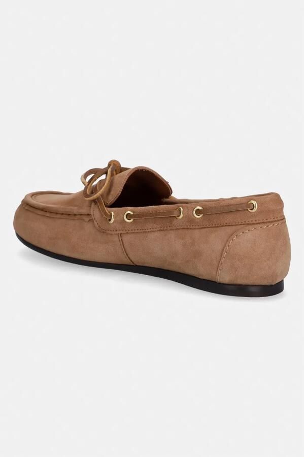 Billi Bi Beige Suède Ballerina met Strikaccenten - Foto 3