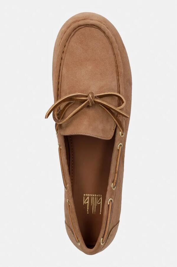 Billi Bi Beige Suède Ballerina met Strikaccenten - Foto 4