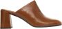 Billi Bi Bruin Lakleren Sabot Pumps - Thumbnail 1