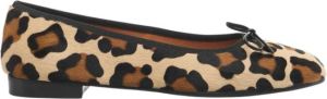 Billi Bi Bruine Instapleren Ballerina`s Aw23 Bruin Dames
