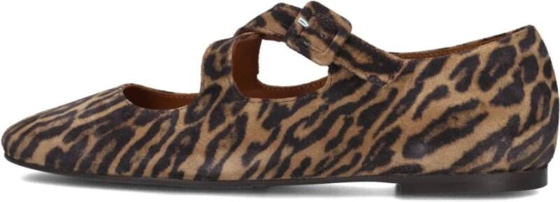 Billi Bi Elegante bruine ballerina's voor dames