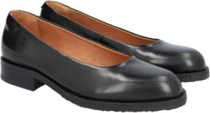 Billi Bi Elegante Handgemaakte Hoge Hak Mocassins Zwart Dames