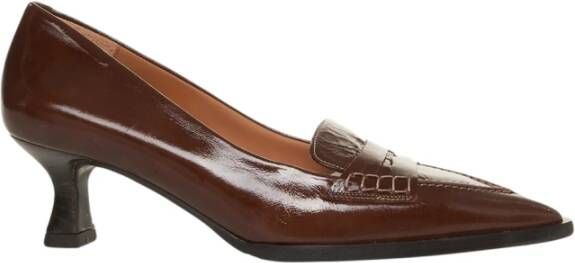 Billi Bi Elegante Suède Pumps Marrone Aw25