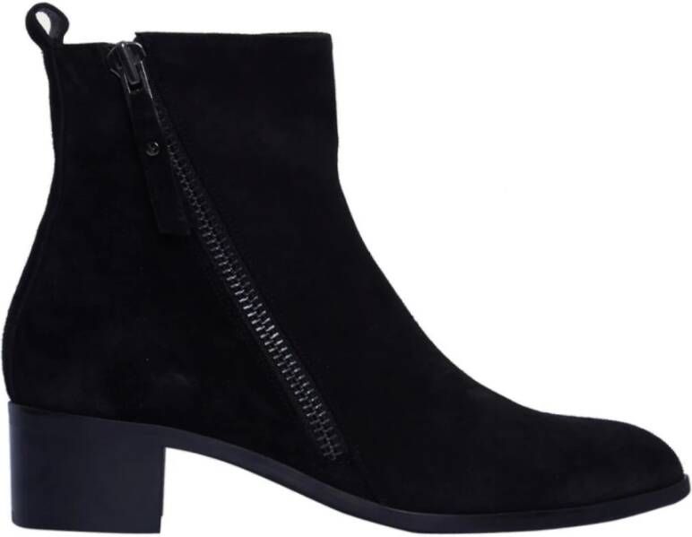 Billi Bi Lederstiefelette mit seitlichem Reißverschluss