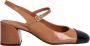 Billi Bi Handgemaakte slingback pump in lichtbruin Brown Dames - Thumbnail 1