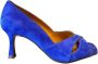 Billi Bi High Heel Sandals Blue Dames - Thumbnail 1