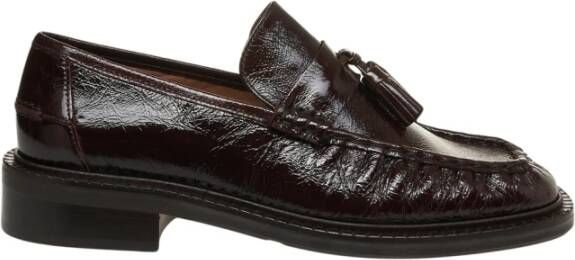 Billi Bi Klassieke Leren Loafers Marrone