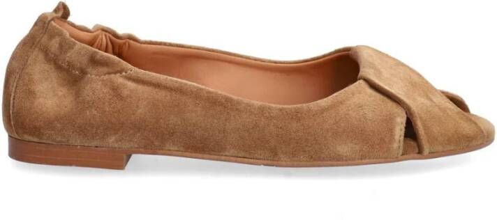 Billi Bi Stijlvolle Handgemaakte Bruine Suède Schoenen