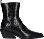 BILLI BI Enkellaarsjes Dames A7320 Maat: 40 Materiaal: Leer Kleur: Zwart - Thumbnail 2