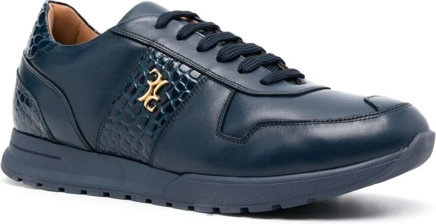 Billionaire Blauwe Lo-Top Casual Sneakers - Foto 3