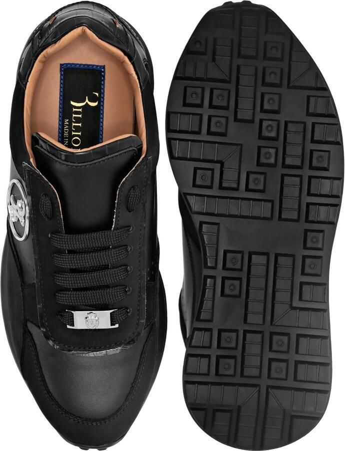 Billionaire Stijlvolle Sneakers voor Mannen Black Heren