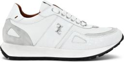 Billionaire Croco Printed Nubuck & Suede Runner