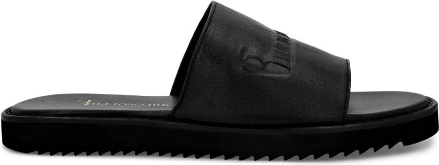 Billionaire Leren Flat Gummy Sandalen - Foto 2