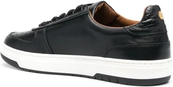 Billionaire Zwarte leren casual trainers sneakers - Foto 3