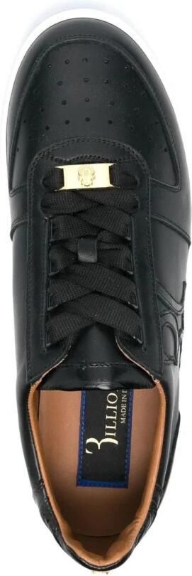 Billionaire Zwarte leren casual trainers sneakers - Foto 4