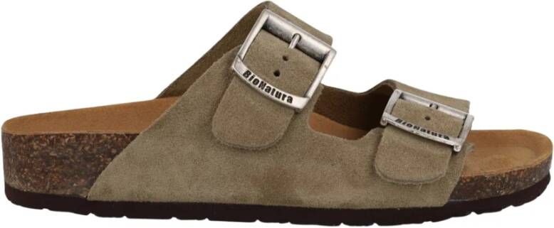 BioNatura Duifgrijze Sandalen voor Vrouwen