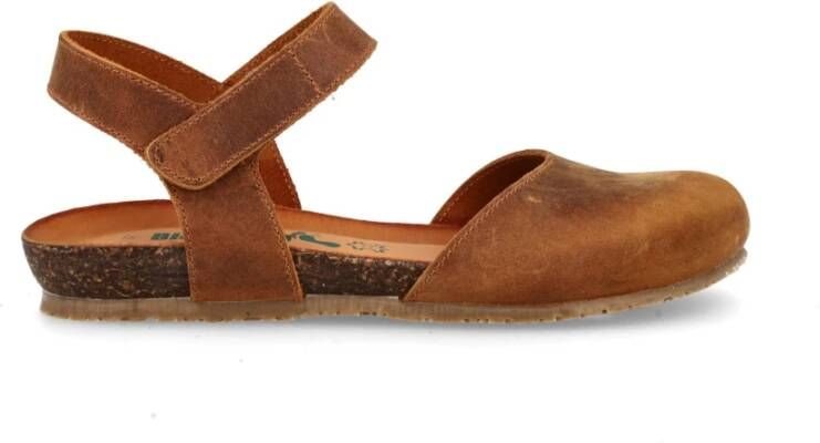 BioNatura Oranje sandalen voor zomeroutfits