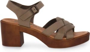 BioNatura Sandals Groen Dames