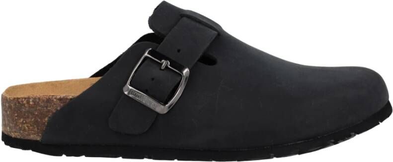 BioNatura Zwarte Sandalen Sabot