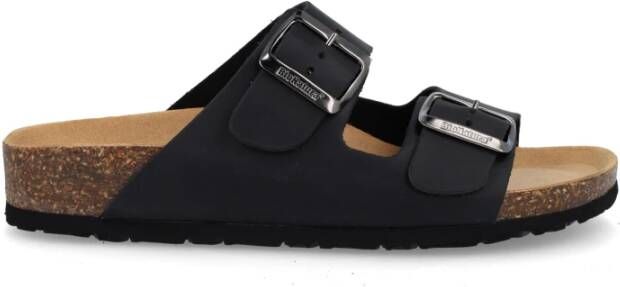 BioNatura Zwarte Sandalen voor Vrouwen