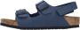 Birkenstock Milano Kids Sandalen Navy Narrow fit | Blauw | Imitatieleer - Thumbnail 2