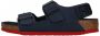 Birkenstock Milano Kids Sandalen Desert Soil Blue Red Narrow fit | Blauw | Imitatieleer - Thumbnail 2