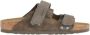 Birkenstock Anatomische suède sandalen met kurk - Thumbnail 1