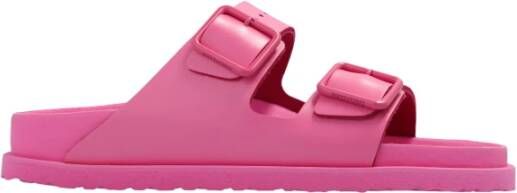 Birkenstock Leren sandalen voor vrouwen Pink Dames