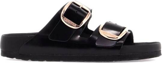 Birkenstock Arizona Big Buckle Natuurlijk Leder Patent Black Dames