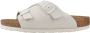BIRKENSTOCK Slippers Dames Zurich Dames Maat: 41 Materiaal: Suède Kleur: Wit - Thumbnail 2