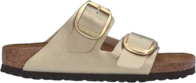 Birkenstock "Arizona Big Buckle Sandaal" Geel Dames