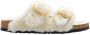 Birkenstock Arizona Bb Shearling Teddy Eggshell Laf Eggshell Schoenmaat 38 Slides 1023130 - Thumbnail 1