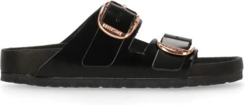 Birkenstock Arizona Big Buckle Slippers Black Dames
