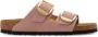 Birkenstock Klassieke Big Buckle Nubuck Leren Sandaal Pink Dames - Thumbnail 20