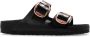 Birkenstock Arizona Big Buckle Slippers Black Dames - Thumbnail 8