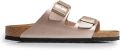Birkenstock Women's Arizona BF 9 Sandalen Regular beige - Bruin